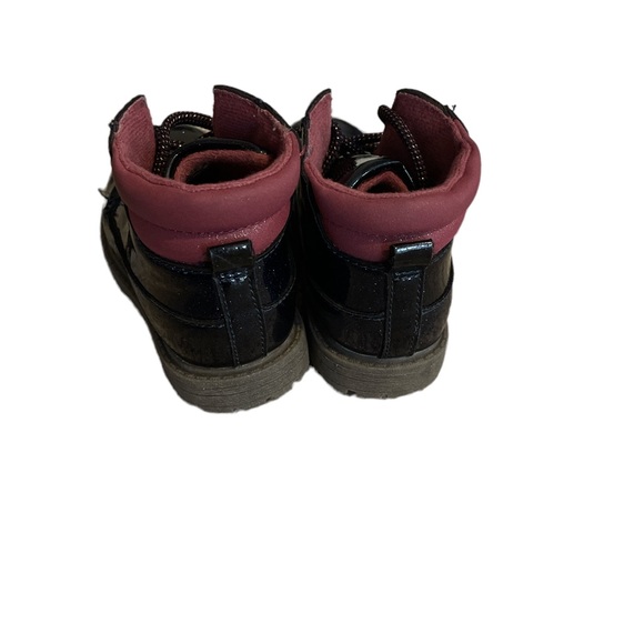 Oshkosh B'gosh Toddler and Little Girls Hinoki Fashion Boot Sparkle Blue - Picture 4 of 4